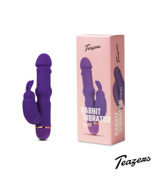 Teazers Silicone Rabbit Vibrator - Purple