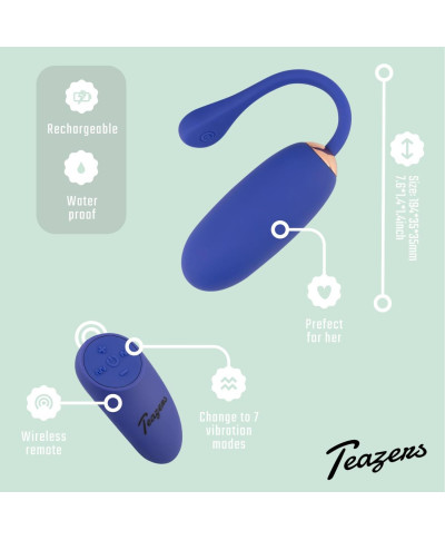 Teazers Vibrating Egg with Remote control