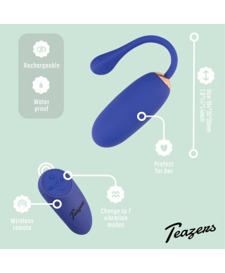 Teazers Vibrating Egg with Remote control