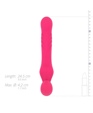 Teazers Strapless Strap On Vibrator - Pink