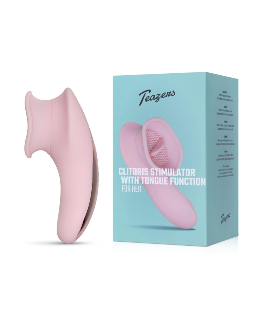 Clitoral Stimulator With Thong - Pink