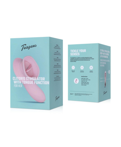 Clitoral Stimulator With Thong - Pink