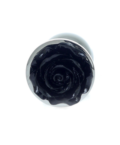 Plug-Jewellery Silver PLUG ROSE- Black