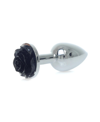 Plug-Jewellery Silver PLUG ROSE- Black