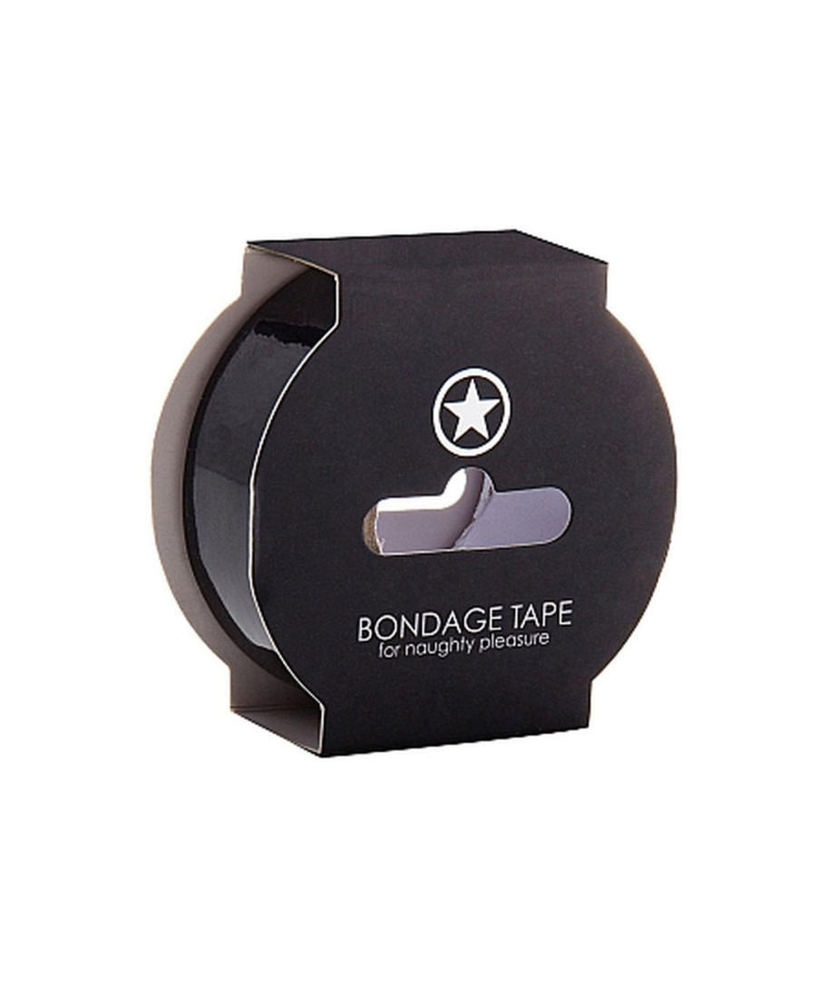 Non Sticky Bondage Tape - 175 Meter - Black