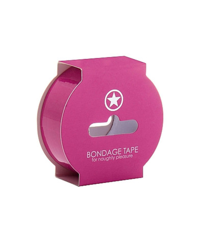 Non Sticky Bondage Tape - 175 Meter - Pink