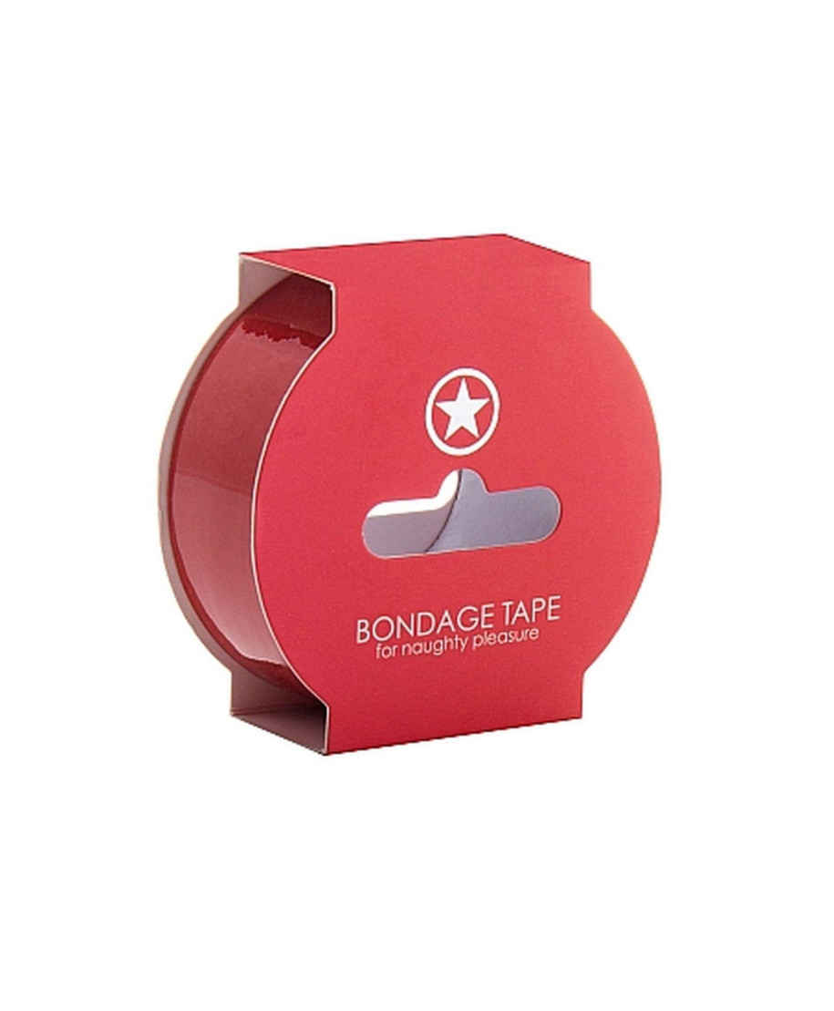 Non Sticky Bondage Tape - 175 Meter - Red