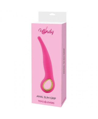 Wąski smukły wibrator analny unisex 10trybów 18cm