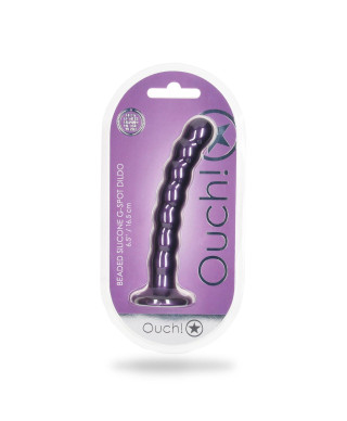 Beaded Silicone G-Spot Dildo - 65 165 cm