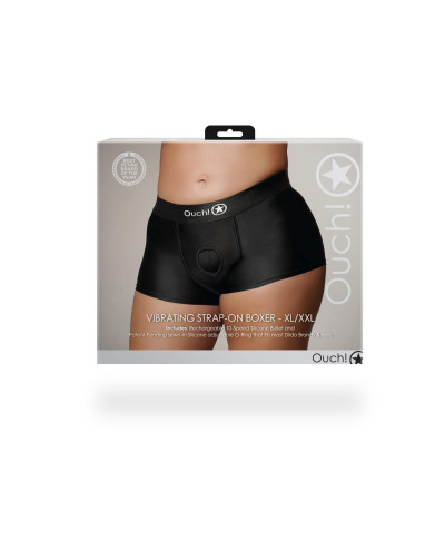 Vibrating Strap-on Boxer - XLXXL