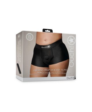 Vibrating Strap-on Boxer - XLXXL