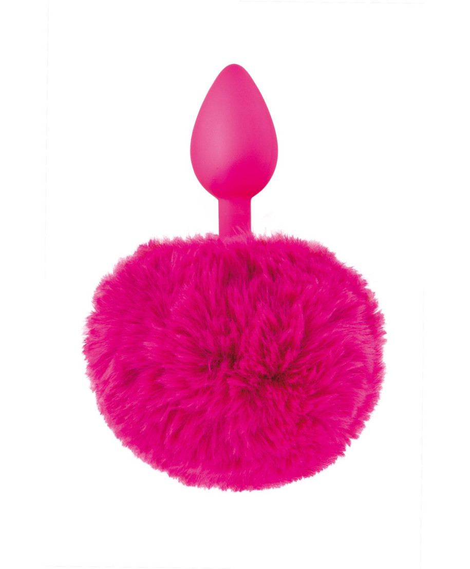 POMPOM FUCHSIA ANAL PLUG