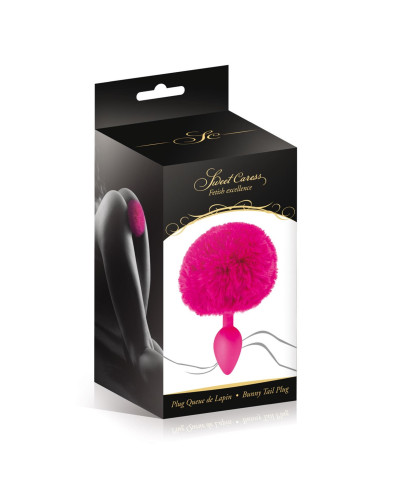 POMPOM FUCHSIA ANAL PLUG