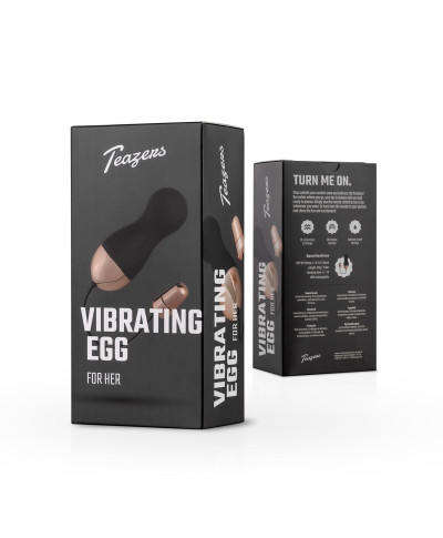 Teazers Vibrating Egg With Remote Control