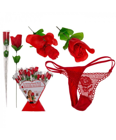 Rose with red G- string