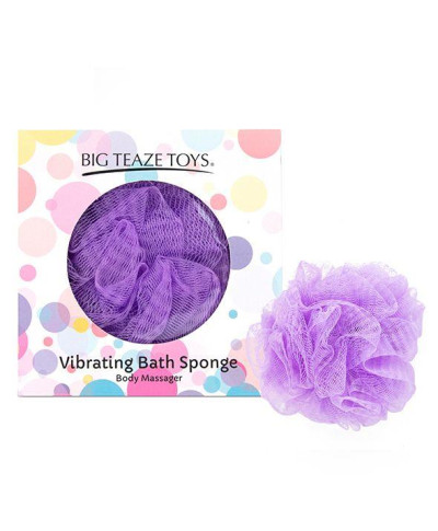 Big Teaze Toys - Bath Sponge Vibrating Purple