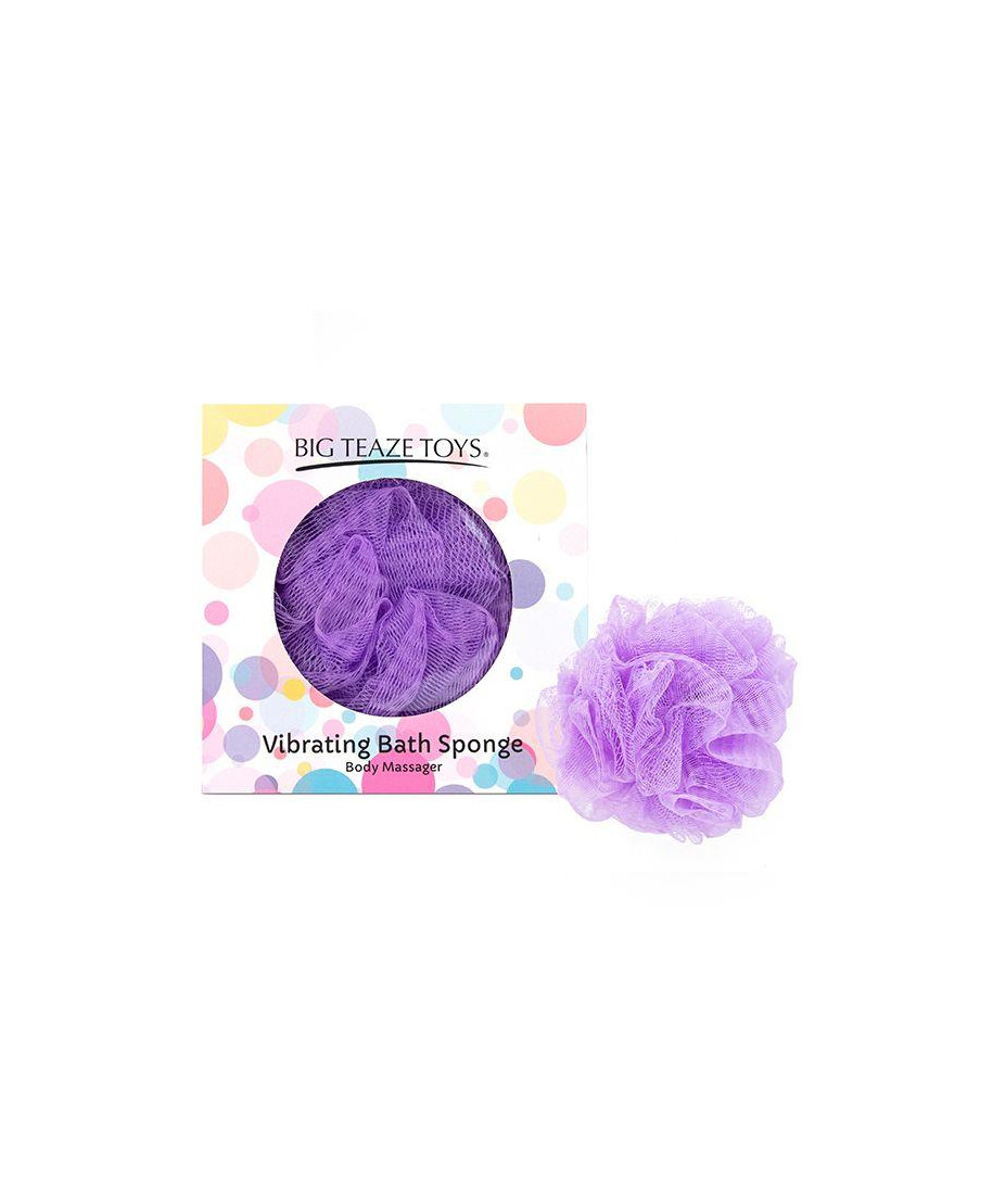 Big Teaze Toys - Bath Sponge Vibrating Purple