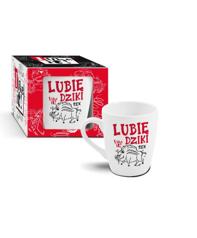 Kubek-Baryłka 300ml - Lubię dziki sex - I LIKE IT