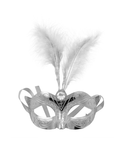 Maska-Venetian Mask Silver