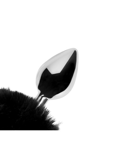 Bunny Tail with Metal Butt Plug