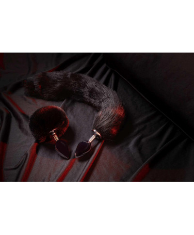 Bunny Tail with Metal Butt Plug