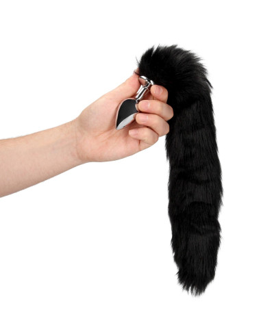 Fox Tail with Metal Butt Plug