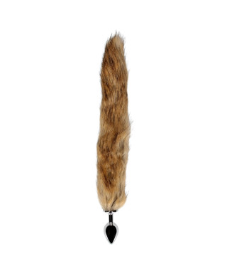 Fox Tail with Metal Butt Plug