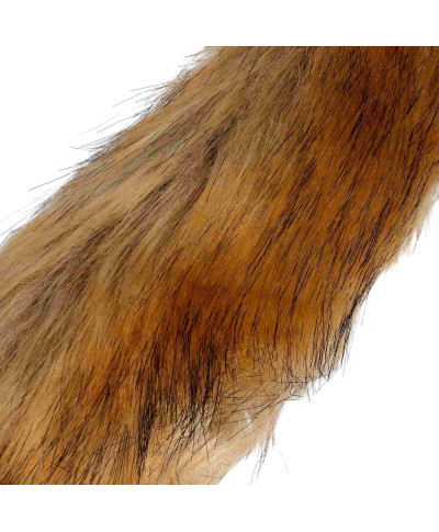 Fox Tail with Metal Butt Plug