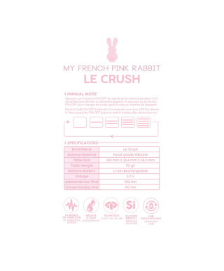 Le Crush Rose Pale - App controlled