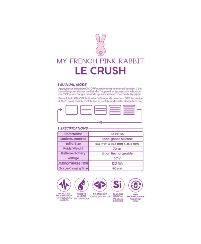 Le Crush Violet - App controlled