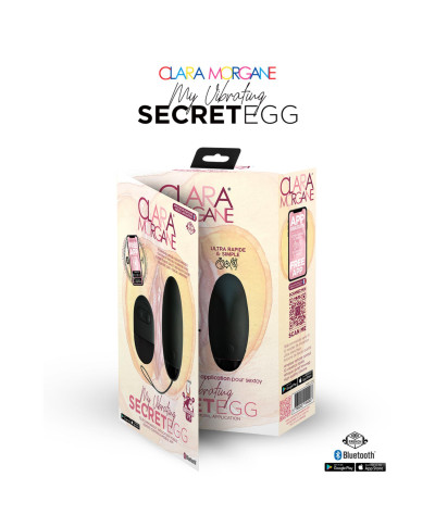 My Vibrating Secret EGG Black - App controlled