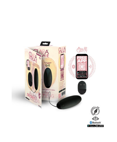 My Vibrating Secret EGG Black - App controlled