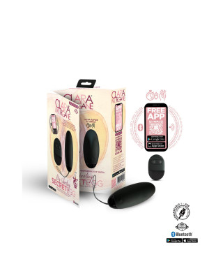 My Vibrating Secret EGG Black - App controlled