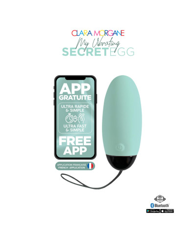 My Vibrating Secret EGG Turquoise - App controlled