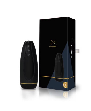 Masturbator - Nappex Branco Black - Premium Mastubators 10 Languages