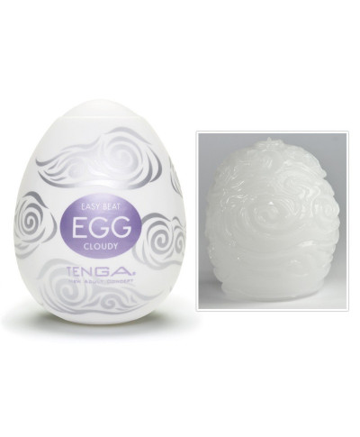 Tenga masturbator - jajko egg cloudy rozciągliwe