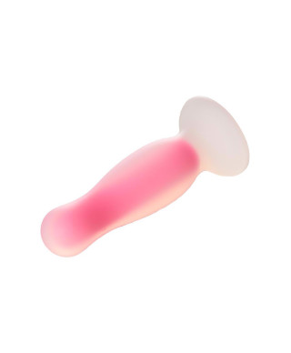 RADIANT SOFT SILICONE GLOW IN THE DARK PLUG LARGE PINK