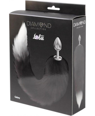 Anal Plug Diamond Galaxy Black