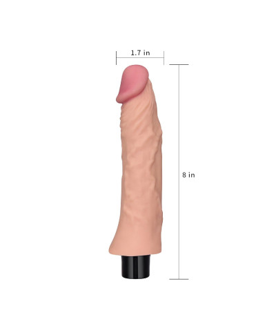 Wibrator duży miękki realistyczny penis 218cm