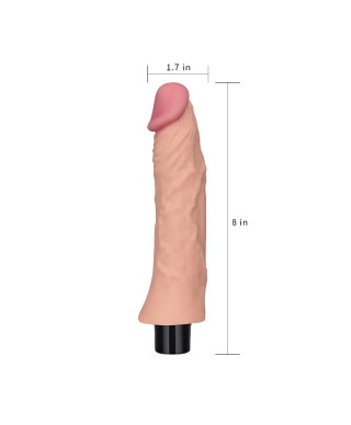 Wibrator duży miękki realistyczny penis 218cm