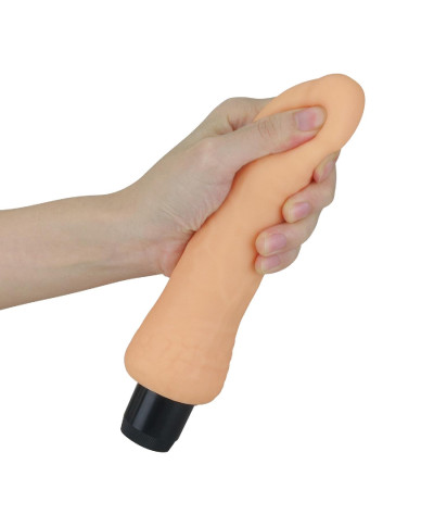 Wibrator realistyczny penis z wibracjami 20 cm