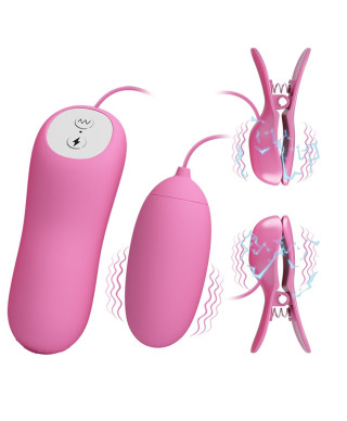 PRETTY LOVE - ELECTRIC SHOCK VIBRO-BULLETS 7 vibration functions 3 electric shock functions