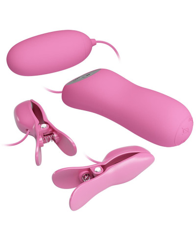 PRETTY LOVE - ELECTRIC SHOCK VIBRO-BULLETS 7 vibration functions 3 electric shock functions