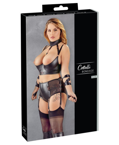 Shelf Bra Set Bondage 95E2XL