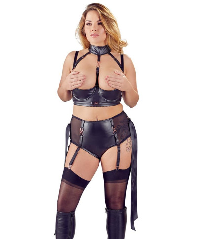 Shelf Bra Set Bondage 95E2XL