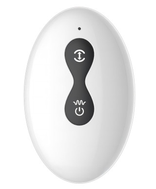 Dual tapping anal vibrator