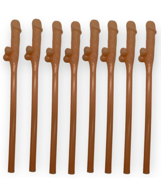 Kinky Pleasure - Penis Drinking Straws 10 pcs