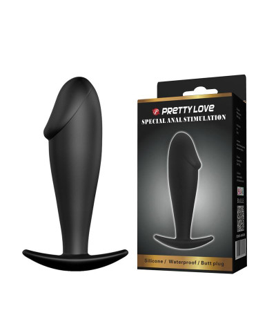 Mały korek analny jak mini penis plug silikon 10cm