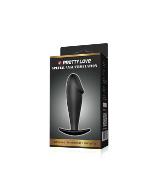 Mały korek analny jak mini penis plug silikon 10cm
