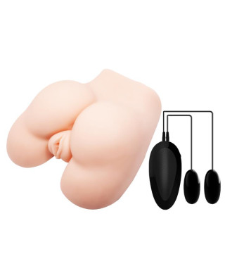 Cipka anal masturbator 2 dziury realistyczna skóra